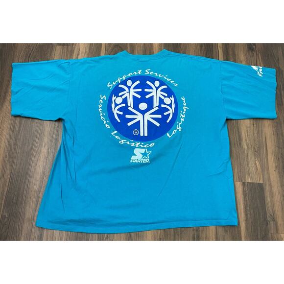 VTG 1995 Starter Special Olympics USA single stitch graphic t-shirt, XL - Picture 3 of 6